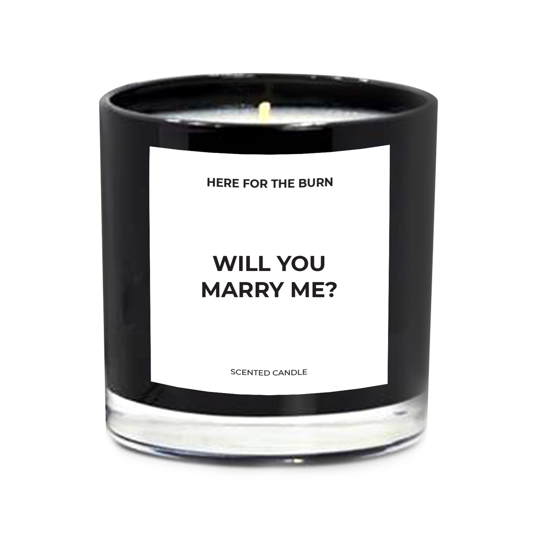 WILL YOU MARRY ME